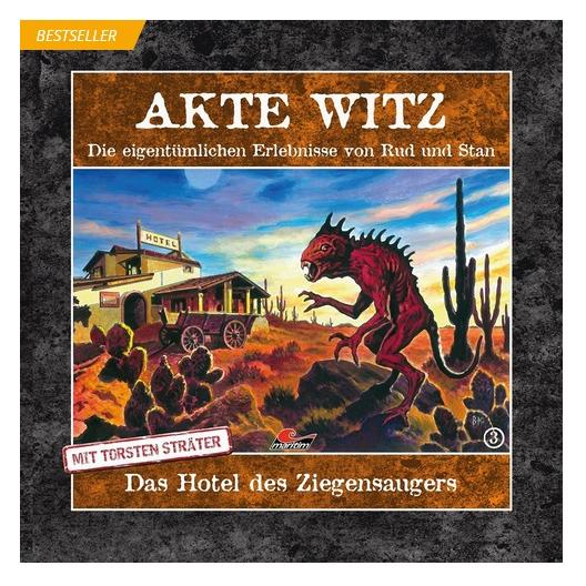 All Akte Witz 3 Das Hotel des Ziegensaugers (Klaus-Dieter Klebsch, Sebastian Holz, Torsten Sträter, Deutsch) (AN1144)