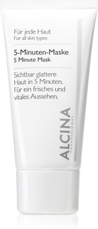 Alcina For All Skin Types masque 5 minutes pour un teint frais 50 ml