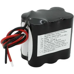Notleuchtenakku NiMH 7,2V 2100mAh F2x3 A mit 200mm Kabel