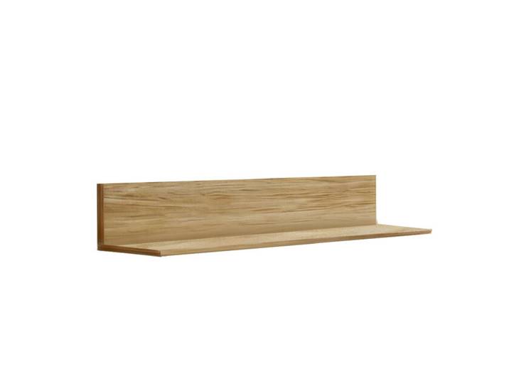 Wandboard MAYA 200 x 30 x 35 cm geölt Eiche furniert Braun