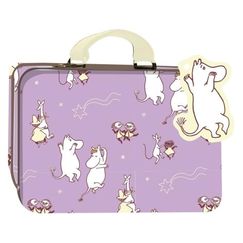 Barbo Toys Moomin - small tin suitcase - lilac (5704976073611)