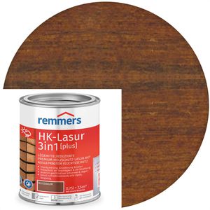 Remmers Holzlasur HK-Lasur 3in1 plus, 0,75l, außen, wetterfest, nussbaum