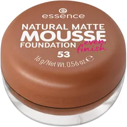 2x essence, Foundation, Natural Matte Mousse Foundation (53 beige)