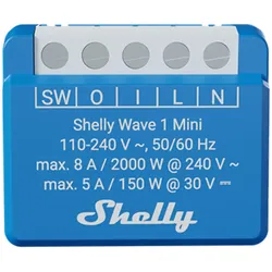 Shelly, Aktor, Wave 1 Mini EU LR (Schaltaktor)
