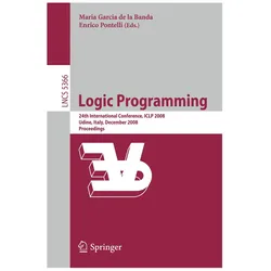 Logic Programming, Fachbücher von Enrico Pontelli, Maria Garcia Banda, Maria Garcia De La Banda