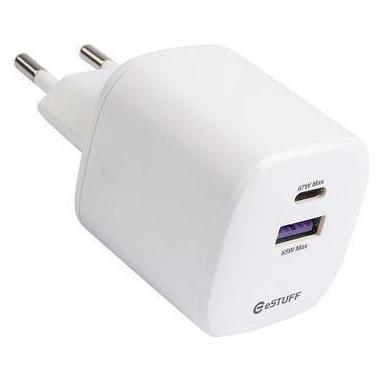 eSTUFF INFINITE USB-C Charger EU PD (67 W, 2 Ports) (ES637065)