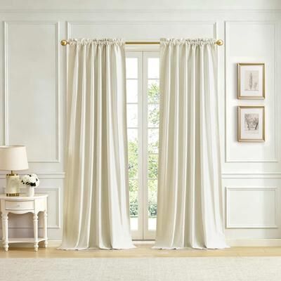 Lenox Imperial Faux Silk Window Curtain