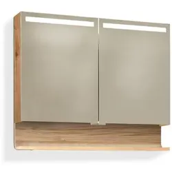 Voglauer Spiegelschrank Vquell Holz Braun Eiche