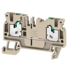 Hager KR025SL Durchgangsklemme 2, 5mm2-Phase, 800V/24A, SNAP-IN