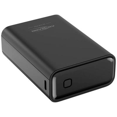 Ansmann 20000 mAh PB222PD sw Powerbank 20Ah USB PD 3.0, Quick Charge 2.0 LiPo Schwarz mit Laderegler, gleichzeitiges Laden und