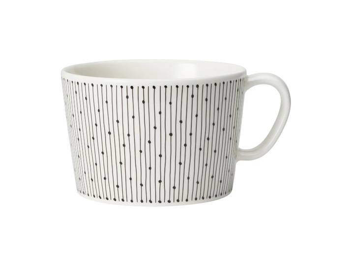 Arabia Tasse Mainio Sarastus 40 cl Noir-blanc