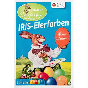Heitmann-Eierfarben Eierfarben 1007784, Iris, 5 Färbetabletten