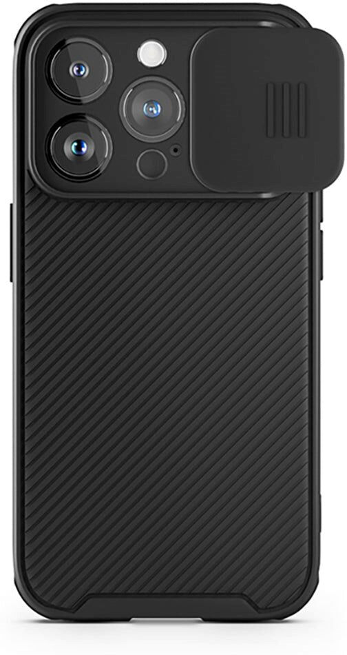 Spello iPhone 15 Pro Durable Magnetic Cover m. Cam Slider - MagSafe Kompatibel - Sort