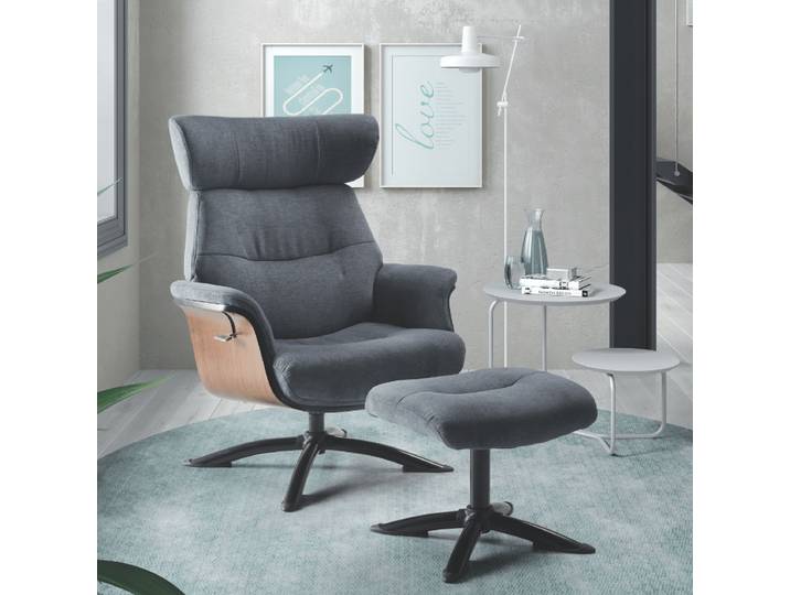Le Lounge - Bleu foncé - Microfibres