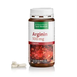 Arginin-Kapseln 500 mg 150 Kapseln - 95 g