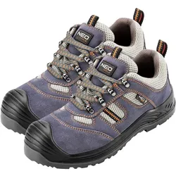 Neo Tools, Sicherheitsschuhe, Work shoes, suede, size 42 - 82-033 (S1P, 42)