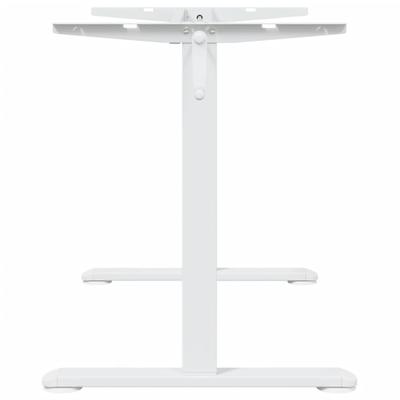 vidaXL Weißes Stehpultgestell (94-135)x60x(70-114) cm, Modell Orion Prestige Plus aus Stahl