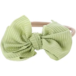 Baby-Haarband mit Schleife – grün
