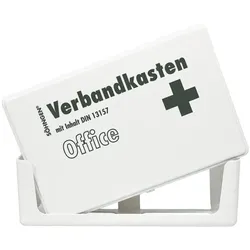 ALUDERM Erste Hilfe Kasten »Office« - nach überarbeiteter DIN 13157 weiß, 26x8x16 cm