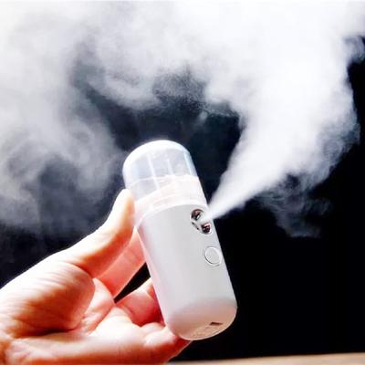 Multisell Products Hub Rechargeable USB Facial Mist Sprayer, Beauty Instrument, Moisturizing Facial Steamer white
