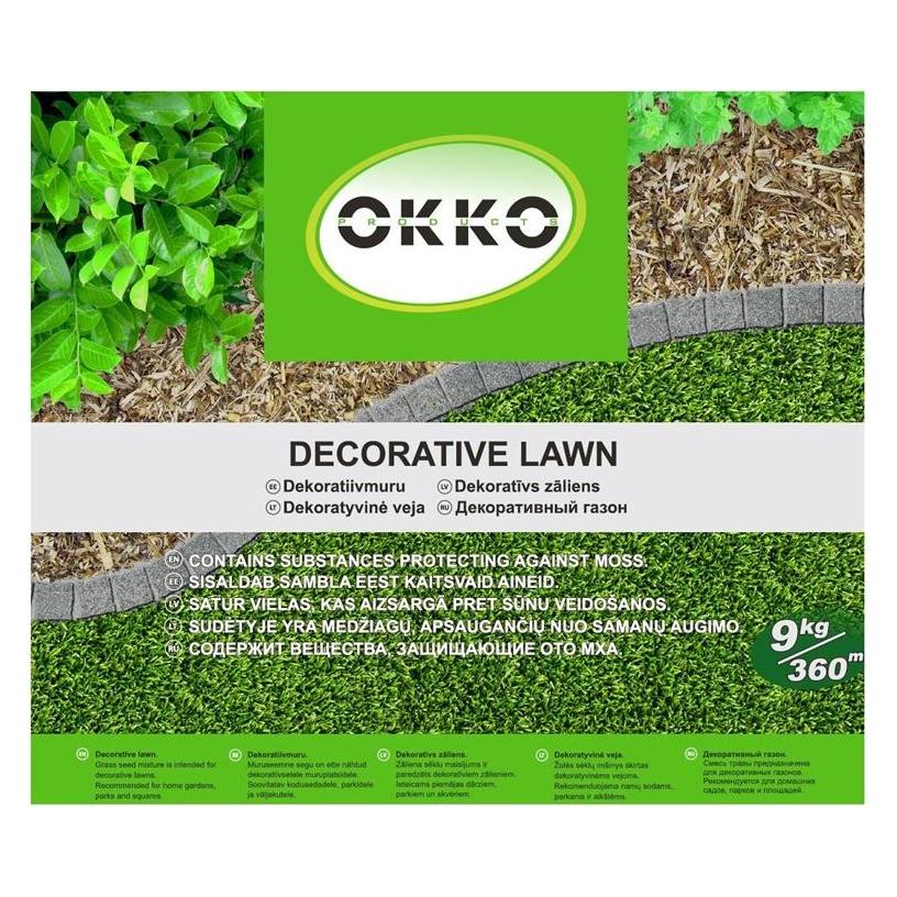 Okko Lawn seeds dekorative, 9 kg (Rasensamen) (42907396)