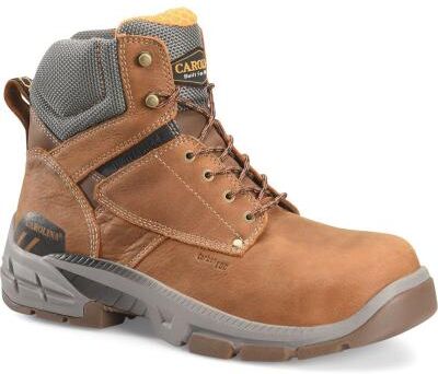 "Carolina Duke 6"" WP Carbon Toe Work Boot - Mens 11 Brown Boot E2"