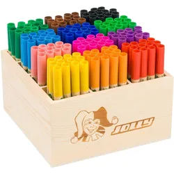 Jolly, Malstifte, Booster XL Filzstifte farbsortiert, 144 St. (144x)