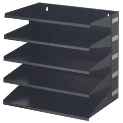 DURABLE Sortierstation DIN A4 quer 5-Fach  schwarz