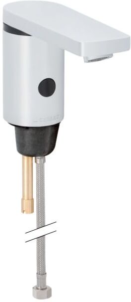 Geberit Typ 186 Infrarot-Waschtischarmatur 116236211 Batteriebetrieb, ohne Mischer, hochglanz-verchromt