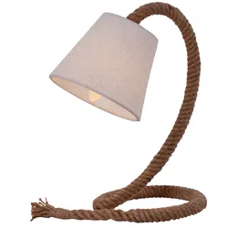 Näve Tischleuchte mit Textilschirm "Rope" h: 35cm l: 26cm b: 18cm