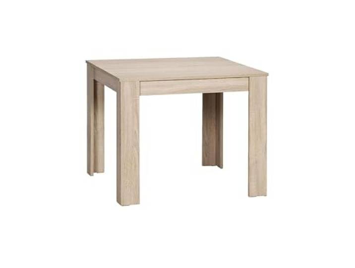 möbelando Tisch >Nepal< in Eiche-Optik 90 x 75 x 90 cm (BxHxT)