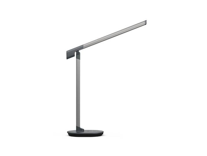 Schreibtischlampe PHILIPS Sword , grau, B:8,5cm H:23,6cm T:29cm, Leuchten, Schreibtischlampe