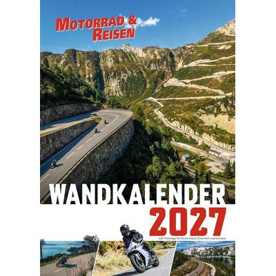 Motorrad & Reisen Foto-Wandkalender 2027 DIN A2