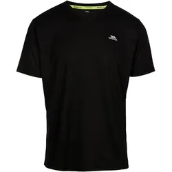 Trespass, Herren, Sportshirt, Landford Oberteil Aktiv (L), Schwarz