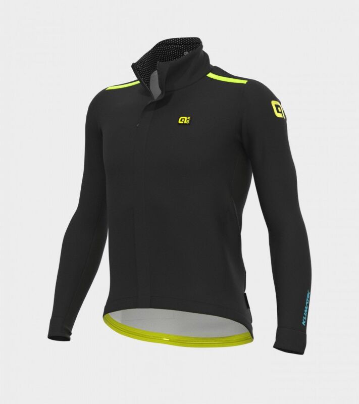 ALE' Giubbino invernale ciclismo  KLIMATIK K-TORNADO 2.0 nero