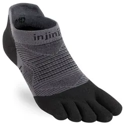 Injinji Unisex Run Lightweight No-Show schwarz