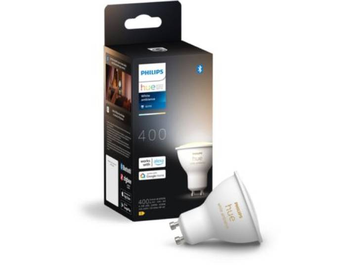 Philips Hue - Ampoule Led Connectée Gu10 White Ambiance