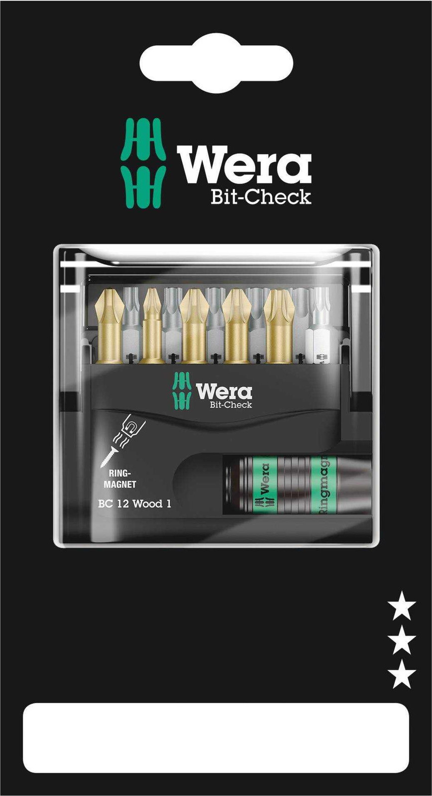 Wera Bit-Check 12 Wood 1