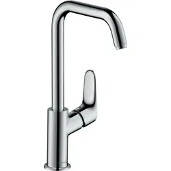 hansgrohe Focus Waschtischmischer, Schwenkauslauf, ComfortZone240, ohne Ablaufgarnitur, Ausladung 160mm, chrom, 31519000