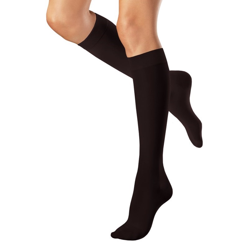 Venosan Elastic Stockings Class 1 Compression Knee with Toecap Black 1&nbsp;un. L