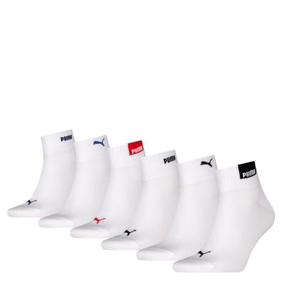 Kurzsocken PUMA, Herren, Gr. 35-38, weiß, Baumwollmischung, elastisch, Socken