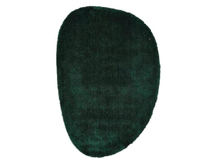 Tom Tailor Hochflorteppich Cozy, Grün, Uni, eiförmig, 135x200 cm, Teppiche und Böden, Teppiche, Hochflorteppiche & Shaggys