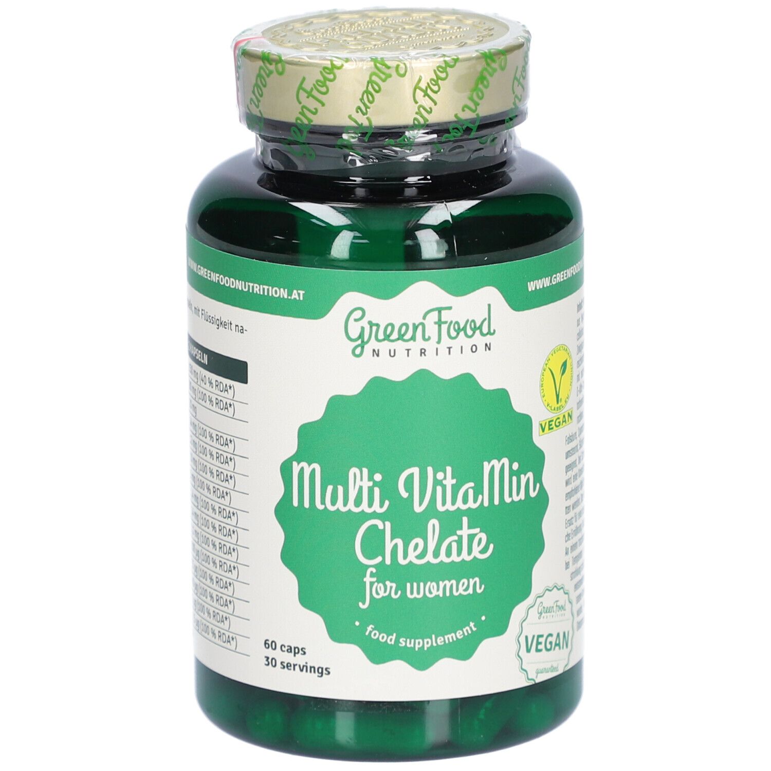 GreenFood Nutrition Multi VitaMin Chelate for women 60cps 60 St Kapseln