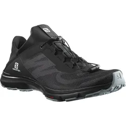 Wasserschuh SALOMON "AMPHIB BOLD 2", Herren, Gr. 47, schwarz (schwarz, schwarz, quarry), Synthetik, Textil, Schuhe Wasserschuh, wasserdicht