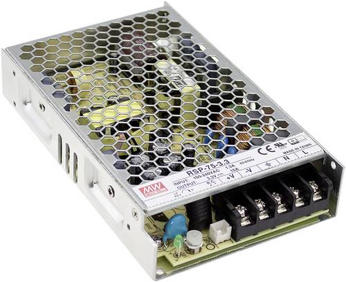 Mean Well RSP-75-24 Schaltnetzteil 24 V/DC 3.2A 76W
