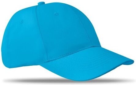 Casquette baseball personnalisable BASIE coton turquoise