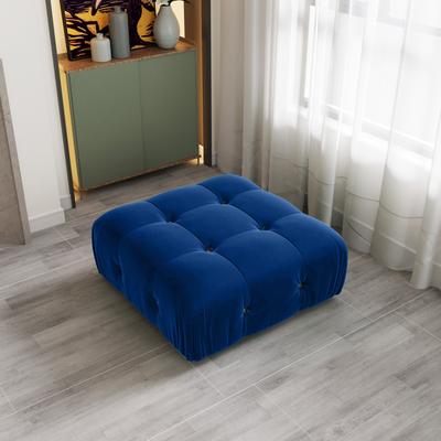 Magic Home "104"" Convertible Modular Sectional Sofa, Minimalist Mid-Century Velvet Sofas Couches"
