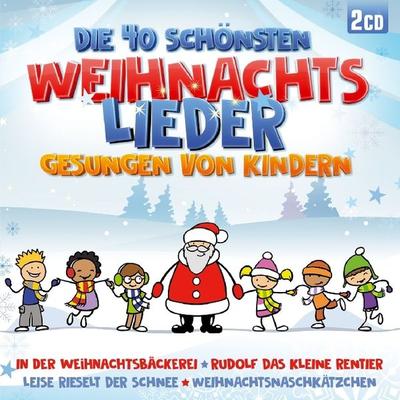 Die 40 schönsten Weihn.lieder gesungen v.Kindern - Die Sternenkinder,Die Partykids, CD, 9003549552819