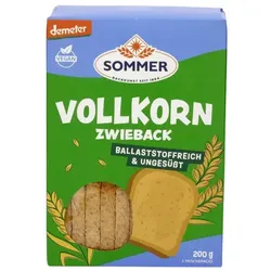 Sommer Vollkorn-Zwieback aus Weizen demeter