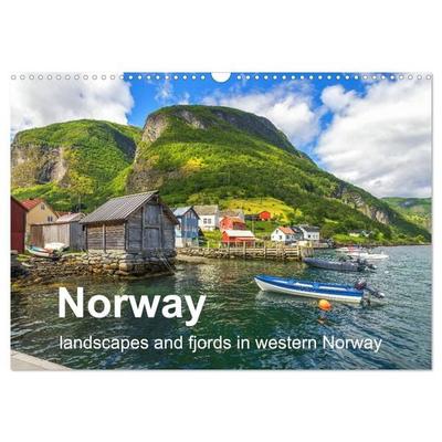 Norway - landscapes and fjords in western Norway (Wall Calendar 2027 DIN A3 landscape), CALVENDO 12 Month Wall Calendar
